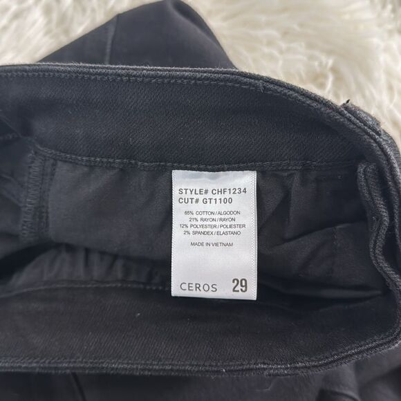 CEROS FLARE LEG JEANS SIZE 29 - Picture 7 of 8